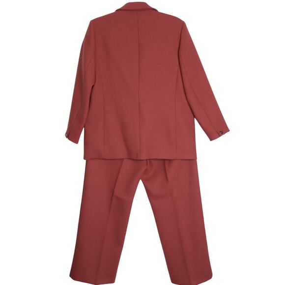 SÉZANE Christie Jacket and Martin Crop Trousers Hazelnut Pantsuit Women's 42 - Picture 3 of 15